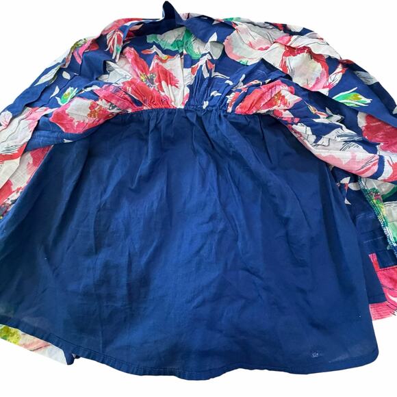 Retro Y2K Style Abercrombie & Fitch Tiered Floral Mini Skirt Coquette SZ Small - Picture 3 of 9